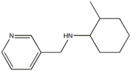 2-methyl-N-(pyridin-3-ylmethyl)cyclohexan-1-amine 结构式