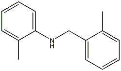 2-methyl-N-[(2-methylphenyl)methyl]aniline 结构式