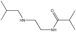 2-methyl-N-{2-[(2-methylpropyl)amino]ethyl}propanamide 结构式