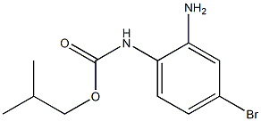 2-methylpropyl N-(2-amino-4-bromophenyl)carbamate 结构式