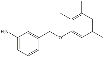 3-(2,3,5-trimethylphenoxymethyl)aniline 结构式
