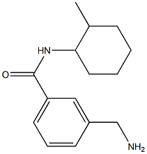 3-(aminomethyl)-N-(2-methylcyclohexyl)benzamide 结构式