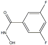 3,5-difluoro-N-hydroxybenzamide 结构式