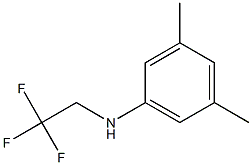 3,5-dimethyl-N-(2,2,2-trifluoroethyl)aniline 结构式