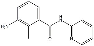 3-amino-2-methyl-N-pyridin-2-ylbenzamide 结构式