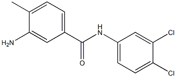 3-amino-N-(3,4-dichlorophenyl)-4-methylbenzamide 结构式