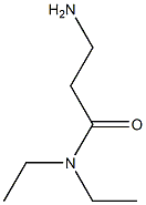 3-amino-N,N-diethylpropanamide 结构式