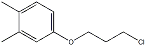 3-chloropropyl 3,4-dimethylphenyl ether 结构式