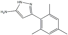 3-mesityl-1H-pyrazol-5-amine 结构式