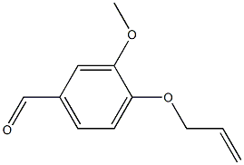 3-methoxy-4-(prop-2-en-1-yloxy)benzaldehyde 结构式