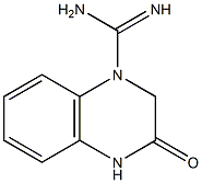 3-oxo-1,2,3,4-tetrahydroquinoxaline-1-carboximidamide 结构式