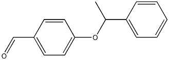 4-(1-phenylethoxy)benzaldehyde 结构式