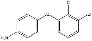 4-(2,3-dichlorophenoxy)aniline 结构式