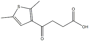 4-(2,5-dimethylthiophen-3-yl)-4-oxobutanoic acid 结构式