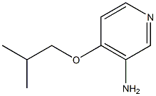 4-(2-methylpropoxy)pyridin-3-amine 结构式