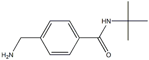 4-(aminomethyl)-N-(tert-butyl)benzamide 结构式