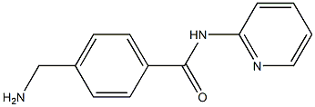 4-(aminomethyl)-N-pyridin-2-ylbenzamide 结构式