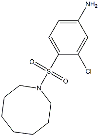 4-(azocane-1-sulfonyl)-3-chloroaniline 结构式