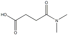 4-(dimethylamino)-4-oxobutanoic acid 结构式