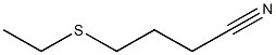 4-(ethylsulfanyl)butanenitrile 结构式