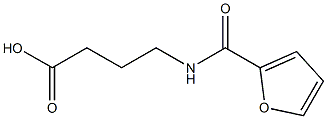 4-(furan-2-ylformamido)butanoic acid 结构式