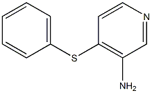 4-(phenylsulfanyl)pyridin-3-amine 结构式