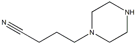 4-(piperazin-1-yl)butanenitrile 结构式