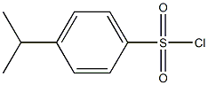 4-(propan-2-yl)benzene-1-sulfonyl chloride 结构式