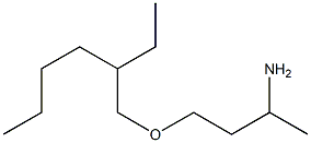 4-[(2-ethylhexyl)oxy]butan-2-amine 结构式