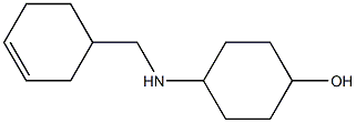 4-[(cyclohex-3-en-1-ylmethyl)amino]cyclohexan-1-ol 结构式