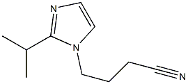 4-[2-(propan-2-yl)-1H-imidazol-1-yl]butanenitrile 结构式