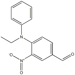 4-[ethyl(phenyl)amino]-3-nitrobenzaldehyde 结构式