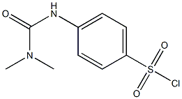 4-{[(dimethylamino)carbonyl]amino}benzenesulfonyl chloride 结构式