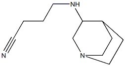 4-{1-azabicyclo[2.2.2]octan-3-ylamino}butanenitrile 结构式