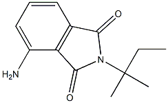 4-amino-2-(2-methylbutan-2-yl)-2,3-dihydro-1H-isoindole-1,3-dione 结构式