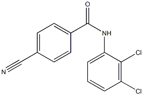 4-cyano-N-(2,3-dichlorophenyl)benzamide 结构式