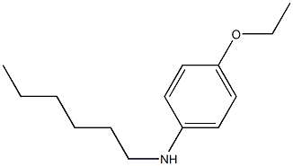 4-ethoxy-N-hexylaniline 结构式