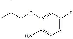 4-fluoro-2-isobutoxyaniline 结构式