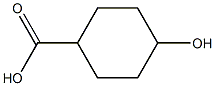 4-hydroxycyclohexane-1-carboxylic acid 结构式
