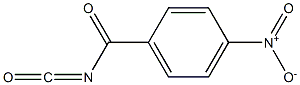 4-nitrobenzoyl isocyanate 结构式