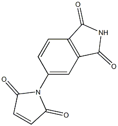 5-(2,5-dioxo-2,5-dihydro-1H-pyrrol-1-yl)-2,3-dihydro-1H-isoindole-1,3-dione 结构式
