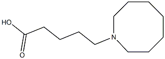 5-(azocan-1-yl)pentanoic acid 结构式