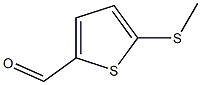 5-(methylsulfanyl)thiophene-2-carbaldehyde 结构式