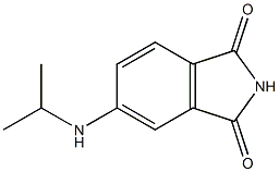 5-(propan-2-ylamino)-2,3-dihydro-1H-isoindole-1,3-dione 结构式
