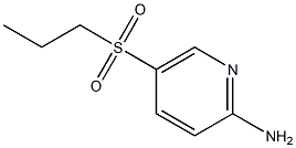 5-(propane-1-sulfonyl)pyridin-2-amine 结构式