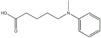 5-[methyl(phenyl)amino]pentanoic acid 结构式