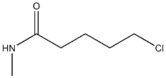 5-chloro-N-methylpentanamide 结构式