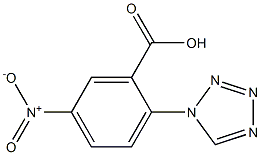 5-nitro-2-(1H-tetrazol-1-yl)benzoic acid 结构式