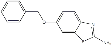 6-(benzyloxy)-1,3-benzothiazol-2-amine 结构式