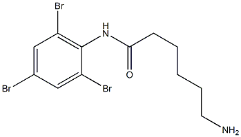 6-amino-N-(2,4,6-tribromophenyl)hexanamide 结构式